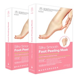 Mad for Cos foot callus removal pack, 8 sheets, hypoallergenic foot peeling mask, foot pack foot peeling mask: 4 sheets / 매드포코스 발각질제거팩 8매  저자극 풋필링마스크 발팩 풋필링마스크:4매