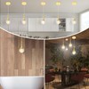 KARUDA Gold Crystal Pendant Lights for Kitchen Island, Modern LED