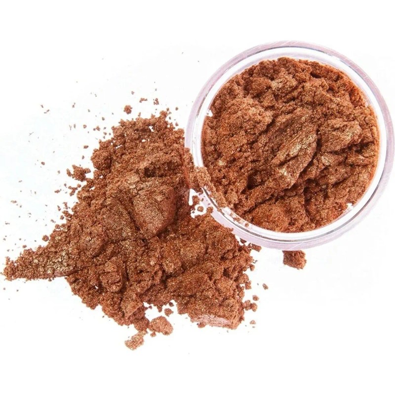 Mica Mineral Cosmetica Pigmento 1 Pza 10g Rosa Cobre Bronce