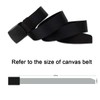Dokpav Men's Military Tactical Belt, Thickened Nylon, Breathable Canvas Fabric