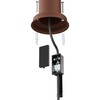 ledscom.de Poru Garden Socket Column with Ground Spike for Outdoor