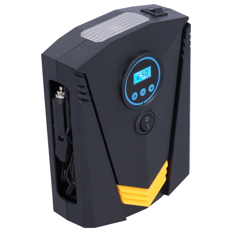 120W Tire Inflator Digital Display with LED Light Portable Automatic
