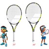 Babolat Pure Aero 25 Inch Junior Tennis Racquet Bundled with