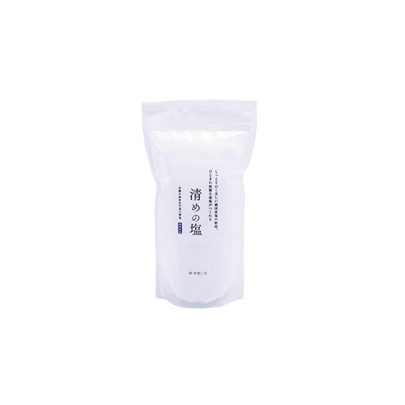 Kamidano-no-Sato Omori Salt Salt [Morishi] 17.6 oz (500 g), Comes