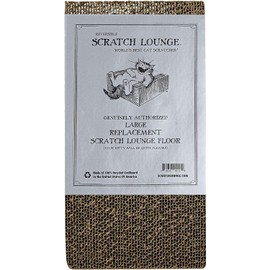 Scratch Lounge Cardboard Floor Refill - for Classic 12x18 Cat Scratchers - Heavy Duty Durable Lasts 10x Longer Than Conventional Scratchers