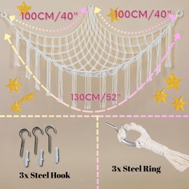 MOTTOYS Stuffed Animal Hammock with Indigo Toys Plush - 9" Plush Cute Park and Toy Hammock - Toys and Stuffed Figure - Soft Pillow for Home Decorations and Stuffed Animal Net (Parrot)