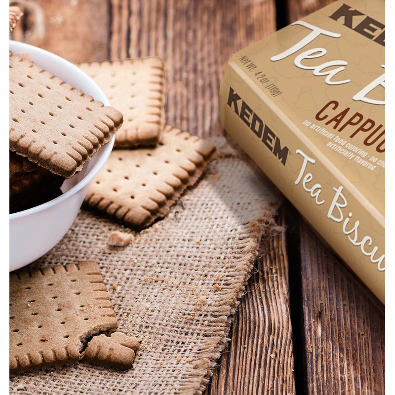 Kedem Tea Biscuits (Cappuccino, 6)