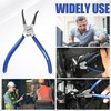 GINWORD 7-inch 4 Pcs Snap Ring Pliers Set, Circlip Pliers