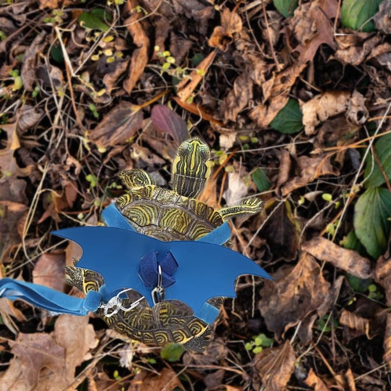 Turtle Harness and Leash with Wings- Harness Strap Chest Collar