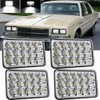 BESTZHEYU 2PCS 4x6 Headlight Compatible for Chevy S10 Blazer 1994