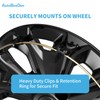 AutoBeeDen 4-Pack Hubcaps Wheel Covers Compatible with Ford Transit 150/250