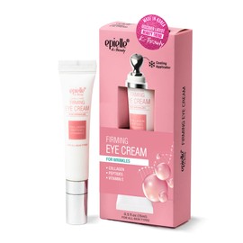 Epielle Firming Eye Cream | Anti-Aging Serum for Sagging Skin and Wrinkles | Cooling Applicator for Refreshing Application | Korean Skincare