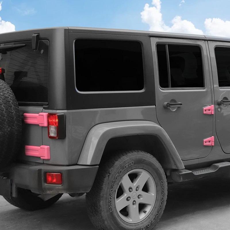 CheroCar Door Hinge Cover &Tailgate Hinge Cover Exterior Accessories Decoration