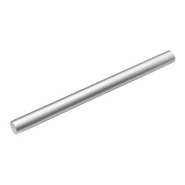 sourcing map Aluminum Round Rod, 1/2 Inch Diameter 6061 Solid Lathe Metal Bar 12 Inch Length for DIY Craft Tool