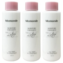 Mamonde Moisture Emulsion Large Size 320ml 3-Pack, 3 / 마몽드 모이스처 에멀젼 대용량 320ml 3개팩, 3개