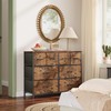 WLIVE Dresser for Bedroom with 8 Drawers, Wide Fabric Dresser