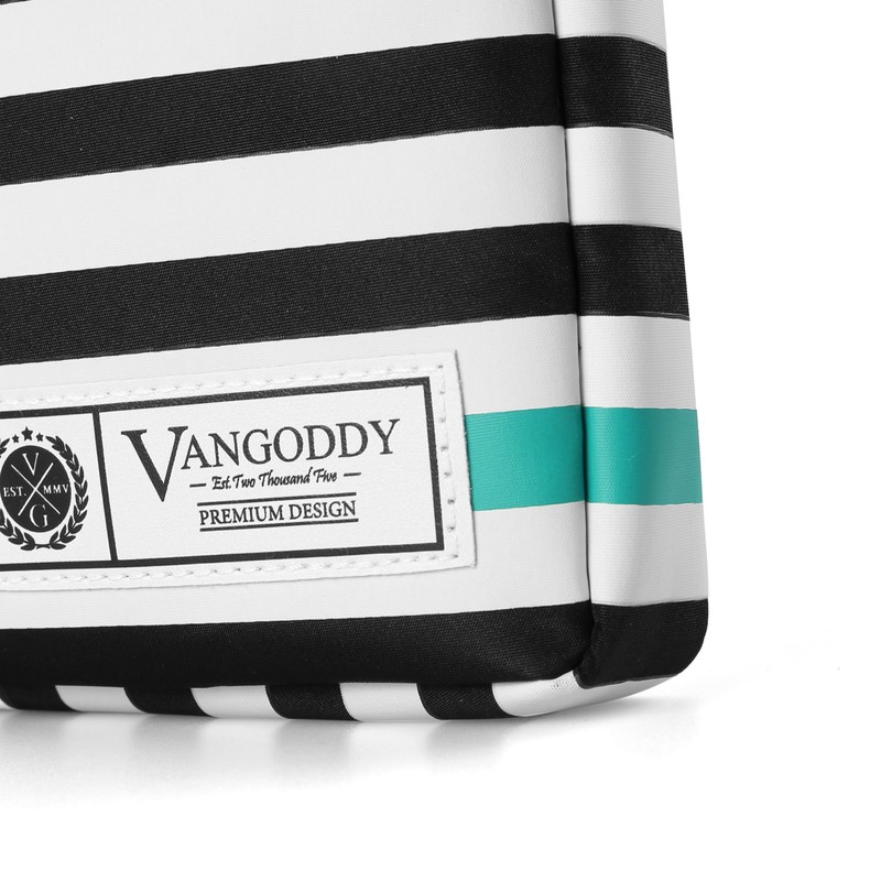 Vangoddy BEIDHA 13.3 inch Laptop Tablet Sleeve Black White Accent