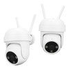 Wireless Wifi Security Camera 3MP 2 Way Intercom Intelligent Tracking