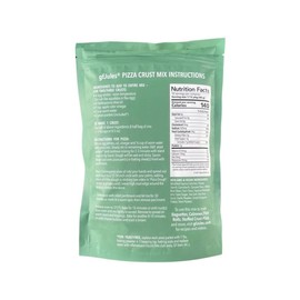 gfJules Certified Gluten Free Pizza Crust Mix | Deep Dish or Thin Crust | No Grit, Non-GMO, Vegan | Certified Top 9 Allergen-Free & Kosher | Makes two-three 12 in. Crusts | 17oz Resealable Pouch