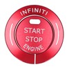 Cunyuer Engine Push Start Stop Button Cover Compatible with Q50