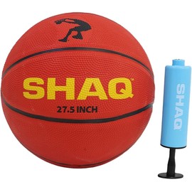 Shaq Junior 27.5" Basketball - Durable Rubber, Indoor/Outdoor Performance, Ideal for Training & Competitive Play