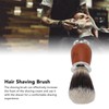 Nylon Men Shaving Brush with Wooden Handle Lightweight Soft for
