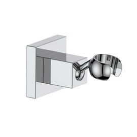 KANARY All Metal Square Handheld Shower Bracket Hand Held Shower Holder (Chrome)