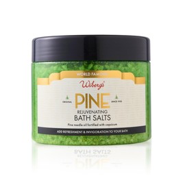 WIBERG'S Rejuvenating Bath Salts with Epsom Salt & Essential Oils – Detoxifying Muscle Soak for Tired Muscles & Stress Relief | Refreshing Camphor & Eucalyptus Scent