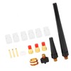 Welding Torch Accessories Kit Glass Cup Nozzle Tungsten Clamp Kit