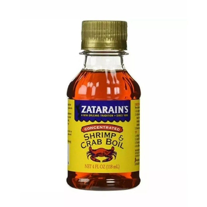 Zatarain's Concentrated Shrimp & Crab Boil Liquid Seasoning - 4