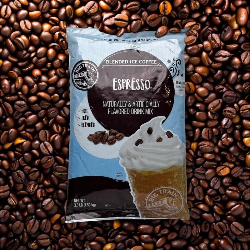 Big Train Espresso Blended Ice Coffee Beverage Mix, 3.5 Pound