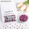 Beadsland 576pcs Flat Back Crystal Rhinestones Round Gems for Nail