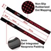 FITPACT Weight Lifting Straps Non-Slip Gel Flex Grip, Neoprene Padded