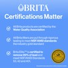 Brita Standard Water Filter for Pitchers and Dispensers, BPA-Free, Reduces