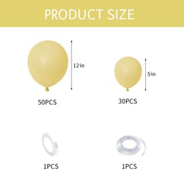 Balloons Arch Garland Kit, YISMEET Party Balloons, Birthday Party Decorations for Girls and Boys, Party, Wedding, Baby Shower…