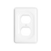 XVQ Ceramic Switch Plates Outlet Covers Switch Plate Cover White