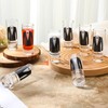 Sunnychicc 8 Pcs Groomsman Tuxedo Shot Glasses Heavy Base Shot