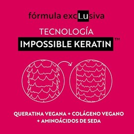 Lu LatinUs Beauty RESCUE Dúo Natural Reparador Shampoo + Acondicionador Anti-Frizz con Keratina Vegana y Shatavari para Cabello Débil, Seco y Dañado Q