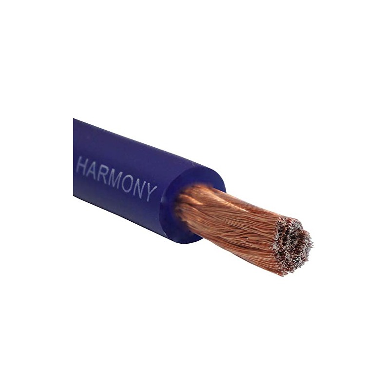 0 Gauge Power Wire 1/0 AWG Matte Blue Car Amp