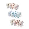 NUOLUTH Clear Acrylic Kids Shoe Rack for Closet Organizers and