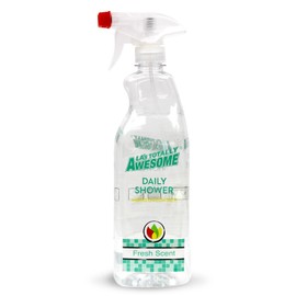 La's Totally Awesome Daily Shower Cleaner Spray, For Showers, Tubs and more, Plant-Based Formula, 32 Fl Oz (Pack of 8)