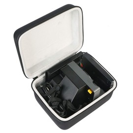 khanka Funda rígida de viaje compatible con cámara instantánea Polaroid Originals Now I-Type (Negro-1 cierre)