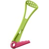 Fackelmann 4-in-1 Utensil for Avocado, Plastic, Masher & Stone Remover,