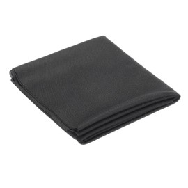 sourcing map Black Speaker Mesh Grill Cloth (not cane webbing) Stereo Box Fabric Dustproof Cloth 50cm x 150cm 20 inches x 59 inches