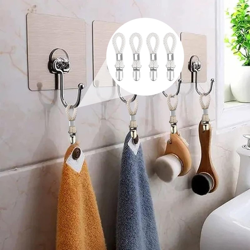 Towel Hangers, 8 Pieces Towel Clips for Hanging, Towel Clips