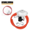 Milestone Camping 20489 Butane 21mm Gas Regulator with Hose and