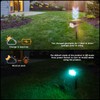 Solar Outdoor Lights,40 LEDs Color Changing RGB Solar Landscape Path