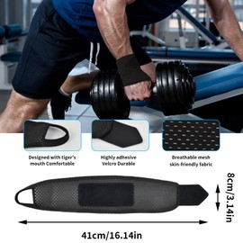 Hnonoxy Wrist Bandages Fitness, Breathable Bandage Wrist for Wrist Sprains for Tendonitis or Sports for Left or Right Hand