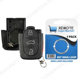 RemoteSuperMarket Shell Case For 1998 1999 2000 2001 VW Beetle Keyless Entry Remote Car Key Fob