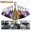 MRTLLOA Double Layer Inverted Umbrella with C-Shaped Handle, Anti-UV Waterproof